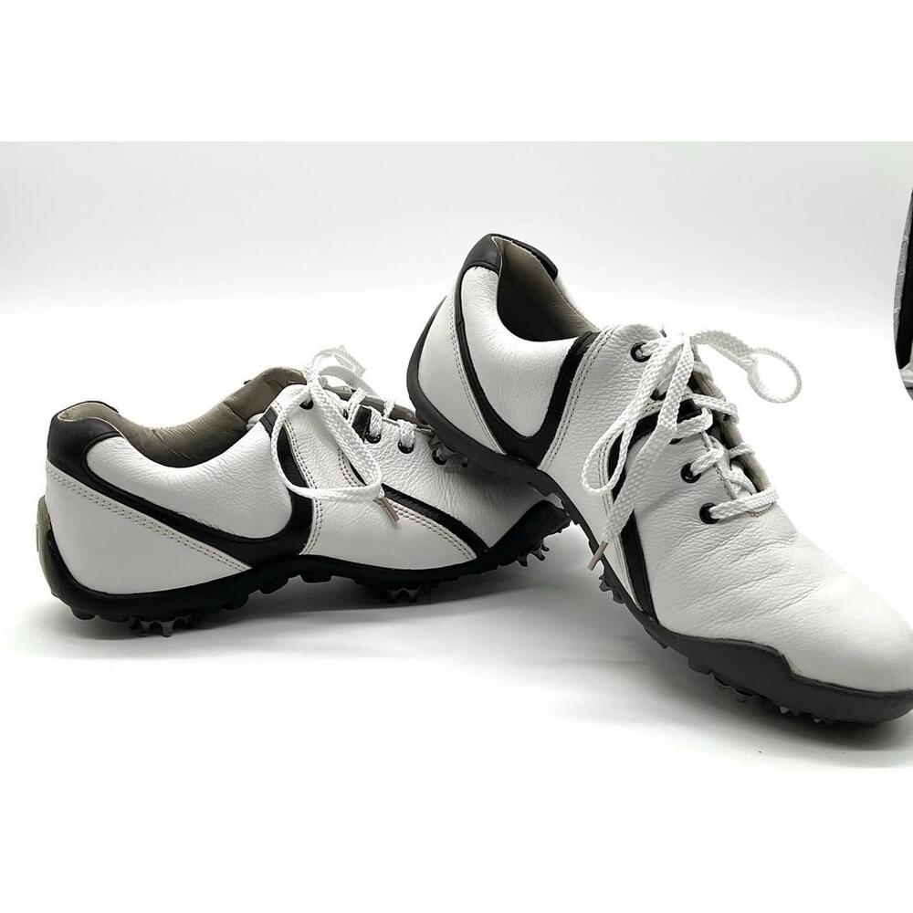 FOOTJOY WOMEN'S LOPRO COLLECTION LEATHER GOLF SHOES 97107: SIZE 7M Preowned